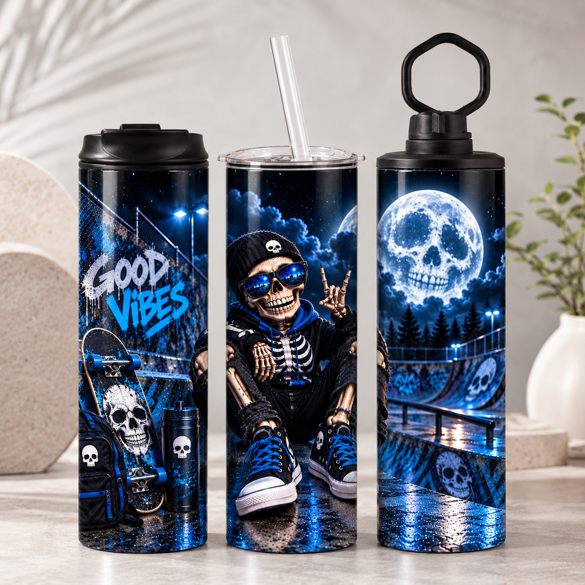 Tasse Isotherme Skater Boy – 20 oz | Les Créations Mystika