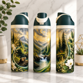 IMPARFAIT Bouteille Isotherme Forêt Animale – Nature & Animaux