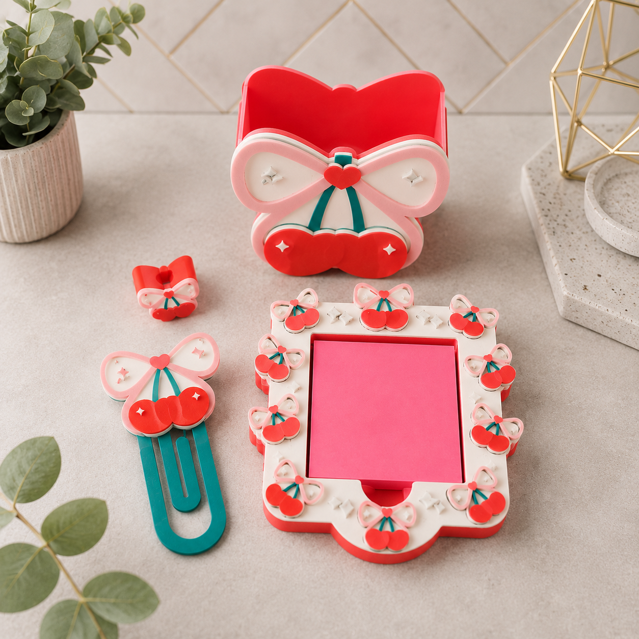Organisateur de bureau Cerises 🍒
