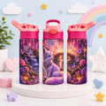 Bouteille Enfant Renard Féerique 2 – Magique & Colorée | Les Créations Mystika )