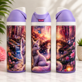 Bouteille isotherme Renard Enchanté – Féerique & Colorée | Les Créations Mystika