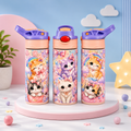 Bouteille Enfant Chatons Arc-en-Ciel – Les Chatons Heureux | Les Créations Mystika