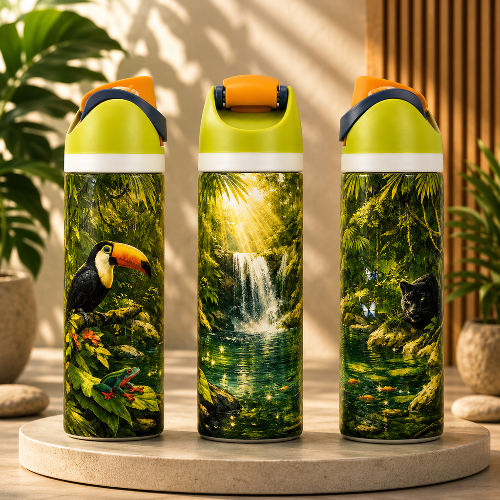IMPARFAIT Bouteille Isotherme Aventure Tropicale